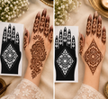 Elegent Floral Mendhi Set - BOTH HANDS